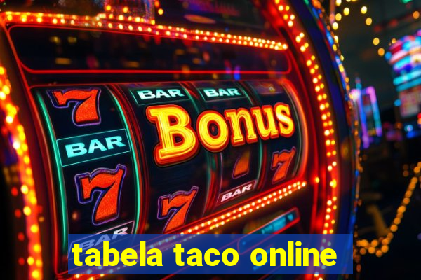 tabela taco online